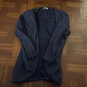 Navy blue cardigan